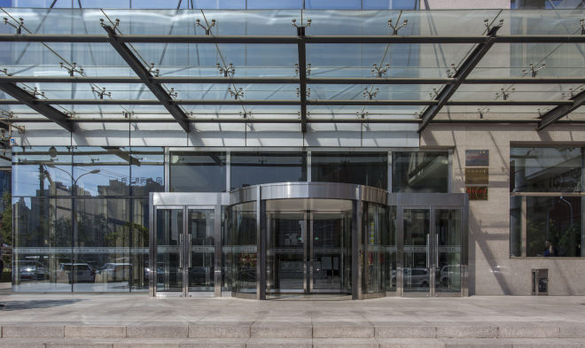 金泰国益大厦正门图